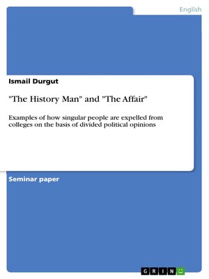 cover image of "The History Man" and "The Affair"